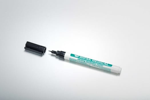 Steriking, markeringspen,sort, 1,0