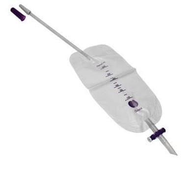 Qufora, benpose, 30 cm slange, krydsventil +4cm, NRV,, 600 ml