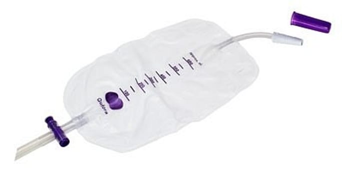 Qufora, benpose, 10 cm skrå slange, krydsaftap + 4cm, 600 ml