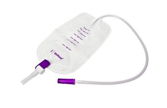 Qufora, benpose, 50 cm just.slange, drejeventil + 4cm, 800 ml