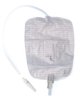 Conveen Contour, urinpose, 45cm just. slange, flerk, vippeaftap, st, 600 ml