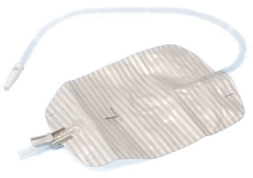 Conveen Security+, urinpose, 50cm slange, vippeaftap, steril, NW, 500 ml