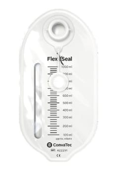 Flexi-Seal Privacy Plus, opsamlingspose til fækalkatetersystem med filter