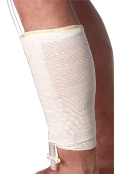 CareFix, urinposefiksering, gul, 30-45 cm, small