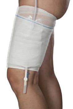 CarePocket Premium, urinposeholder til lår eller underben, 33-40 cm, small