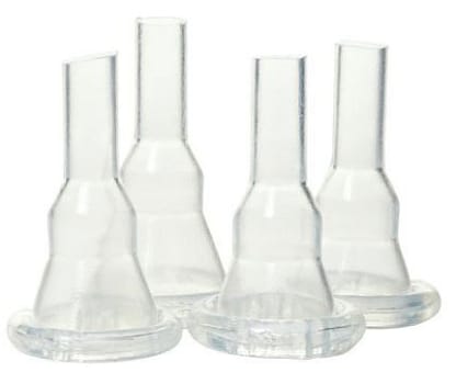 Clear Advantage, uridom, standard, klæbeflade 4 cm, silikone, Ø 28 mm