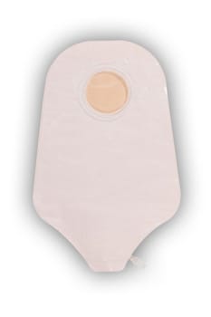 Natura, 2-dels urostomipose, Standard, Accuseal, beige, 57 mm ring