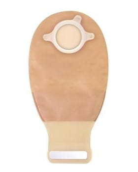 Natura+ InvisiClose, 2-dels ileostomipose, Standard, klar, 45 mm ring