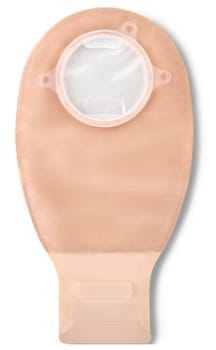 Natura+, 2-dels ileostomipose, Standard, vindue, beige, 38 mm ring