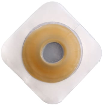 Combihesive II Plus konveks, Durahesive basisplade, 28mm hul, akrylat, 45 mm ring