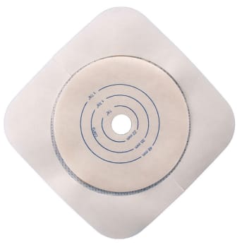 Esteem Synergy Stomahesive, Flexible basisplade, opklipbar 13-35mm, akrylat, 35 mm ring