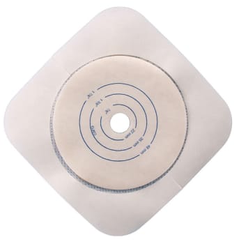 Esteem Synergy Stomahesive, Flexible basisplade, opklipbar 13-48mm, akrylat, 48 mm ring