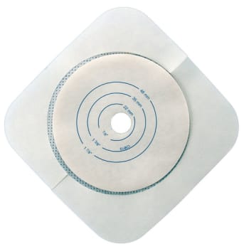 Esteem Synergy Stomahesive, Flexible basisplade, opklipbar 13-61mm, 61 mm ring