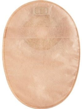 Esteem+, 1-dels colostomipose small, beige, med vindue, Ø 20-70 mm