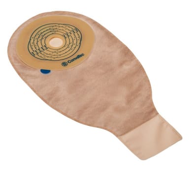 Esteem+, 1-dels ileostomipose, Small, lukkeklemme, beige, Ø 20-70 mm