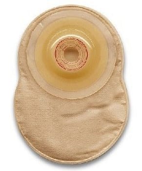 Esteem + Flex konveks, 1-dels colostomipose V3= 30mm plateaubredde, beige, Ø 20-25 mm