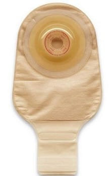 Esteem + Flex konveks, 1-dels ileostomipose V2= 40mm plateaubredde, beige, Ø 20-35 mm