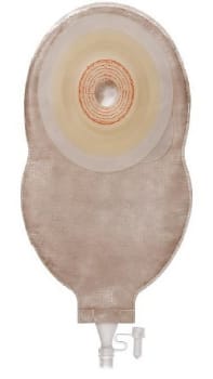 Esteem+ Soft Konveks, 1-dels urostomipose, V1, opkl., tømbar, beige, Ø 20-47 mm