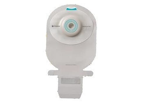 Sensura Mio Convex Blød, 1-dels ileostomipose, Maxi, vindue, grå, Ø 28 mm