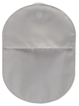 SenSura Mio, 1-dels colostomipose, Midi, vindue, grå, Ø 30 mm