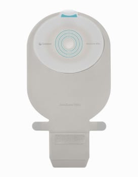 SenSura Mio, 1-dels ileostomipose, Maxi, vindue, grå, Ø 40 mm