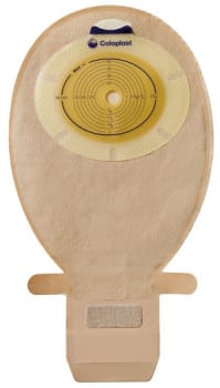 SenSura, 1-dels ileostomipose, Maxi, med 2 filtre, beige, 25 mm