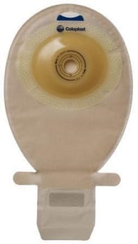 SenSura Convex Light, 1-dels ileostomipose, Maxi, 2 filtre, beige, Ø 31 mm