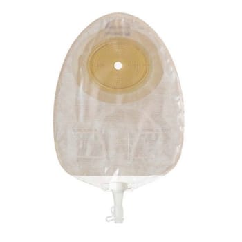 SenSura, 1-dels uro pose flerkammer opklipbar Maxi, klar, Ø 10-76 mm