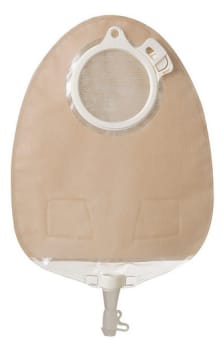 SenSura Click, 2-dels urostomipose, Maxi, flerkammer, beige, 60 mm ring