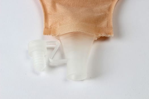 SenSura Click, 2-dels magnumpose, PO udløbsventil, beige, 60 mm ring