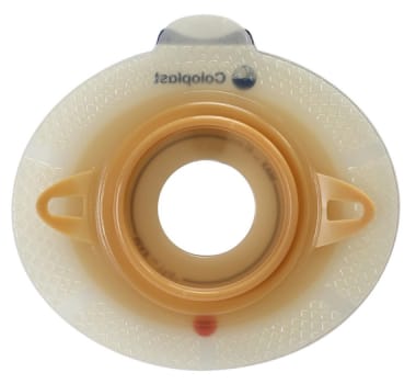 SenSura Click, basisplade, 30mm hul, med bælteører, 50 mm ring