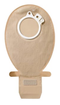 SenSura Click, 2-dels ileostomipose, Maxi, 2 filtre, klar, 70 mm ring