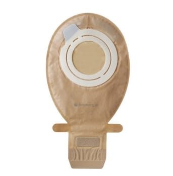 SenSura Flex, 2-dels ileostomipose, Midi, 2 filtre, beige, 35 mm ring