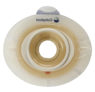 SenSura Click Xpro ConvexLight, basisplade, 25mm hul, med bælteører, 50 mm ring