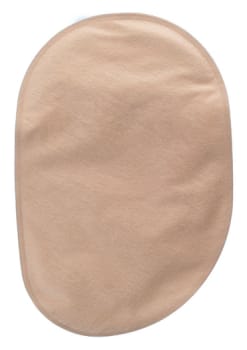 Assura Plus, 1-dels colostomipose, Maxi, 2 filtre, beige, Ø 20 - 60x75 mm