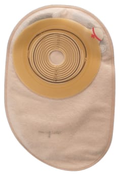 Assura Plus, 1-dels colostomipose, Maxi, 2 filtre, beige, Ø 20 - 60x75 mm