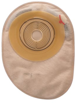 Assura Plus, 1-dels colostomipose, Midi, 2 filtre, mønstret, Ø 20 - 50x65 mm