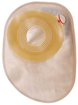 Assura Plus, 1-dels colostomipose, Midi, beige, Ø 30 mm