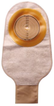 Assura, 1-dels ileostomipose, Maxi, uden kulfilter, beige, Ø 10-70 mm