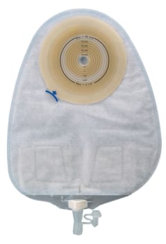 Assura, 1-dels urostomipose Maxi,flerkam.u.kulfilter,hvid, Ø 10-55 mm