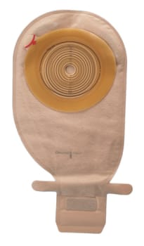 Assura Plus, 1-dels ileo.pose, Maxi, Hide-Away dob.filt., beige, Ø 12 - 60x75 mm