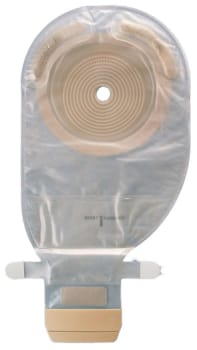 Assura Plus, 1-dels ileo.pose, Maxi, Hide-Away dob.filter, klar, Ø 12 - 60x75 mm