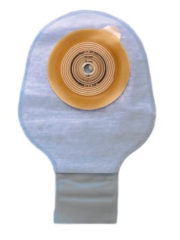 Assura, 1-dels børne ileostomipose uden kulfilter, klar, Ø 10-35 mm