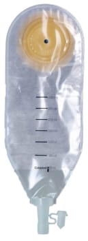 Coloplast, drænagepose Midi 300 ml, u.kulfilter, klar, steril, Ø 5-38 mm