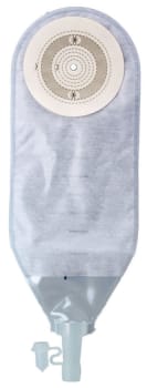 Coloplast, drænagepose Midi 300 ml, u.kulfilter, klar, steril, Ø 5-38 mm