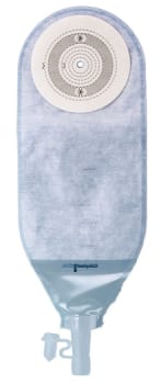 Coloplast, drænagepose Midi 300 ml, u.kulfilter, klar, Ø 5-38 mm