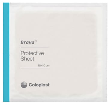 Brava, Hudbeskyttelsesplade, 10 cm x 10 cm