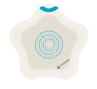 SenSura Mio Kids Flex, basisplade, opklipbar 0-27mm, 27 mm ring