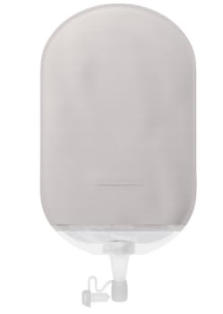 SenSura Mio Kids Flex, 2-dels urostomipose, grå, 27 mm ring