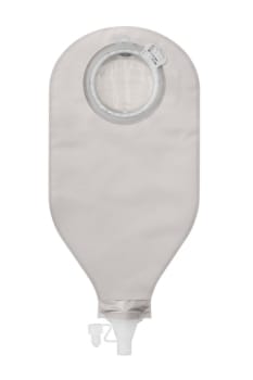 Sensura Mio Click High Output, 2-dels stomipose, Maxi, PO udløb, vindue, grå, 70 mm